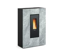 Extraflame Stufa a pellet canalizzata slim MARILENA PLUS 5.0 1287302 finitura pietra naturale