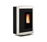 Extraflame Stufa a pellet canalizzata slim SOUVENIR PLUS LUX 5.0 1288600 finitura bianco