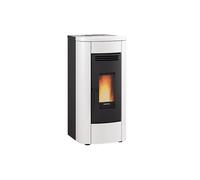 Extraflame Stufa a pellet ventilata KLAUDIA 5.0 1286803 finitura bianco