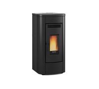 Extraflame Stufa a pellet ventilata KLAUDIA 5.0 EVO 1289901 finitura nero
