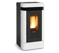 Extraflame Stufa a pellet ventilata LUCIA.16 1292501 finitura bianco