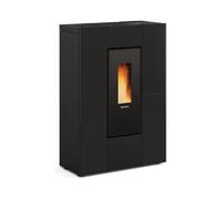 Extraflame Stufa pellet 8kW MARILENA PLUS 5.0 AD Black 5 stelle Classe A+