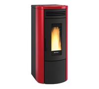 Extraflame Stufe Costanza Idro Termostufa a Pellet Bordeaux ermetica ventilata r