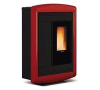 Extraflame Stufe Stufa SOUVENIR PLUS LUX 5.0 Bordeaux - 1288601 a pellet canaliz