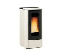 EXTRAFLAME TEOREMA AD AVORIO 1295701 STUFA A PELLET 12KW DISPLAY LCD