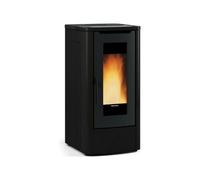 EXTRAFLAME TEOREMA PLUS 5.0 NERO 1287552 STUFA A PELLET 12KW A+ DISPLAY LCD