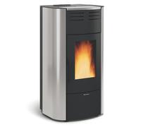 Extraflame TERMOSTUFA A PELLET RAFFAELLA IDRO H18 5.0.16 Col. Grigio Luce
