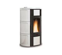 Extraflame Termostufa a pellet ventilata ISIDE IDRO 5.0.16 1295302 finitura bianco