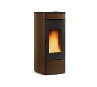 Extraflame Termostufa a pellet ventilata MARINA IDRO H13 1292805 finitura bronzo