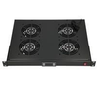 Extralink | Pannello ventola | 19", 4 ventole, con termostato