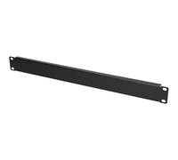 Extralink 1U 19", pannello frontale, nero, piastra di copertura per armadio di rete, server, alluminio di alta qualità, miglioramento delle prestazion