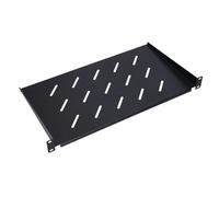 Extralink Shelf 1U for Wall Cabinets 483 mm x 250 mm x 1U Black - Rack Accessories