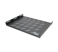 Extralink 1U 350mm Nero | Ripiano fisso | 19", 472x352mm, per armadi con profondita di 600m NEW