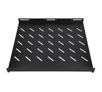 Extralink 1U 500mm Nero | Ripiano fisso | 19", 602 x 472mm, per armadi con profondita di 800m