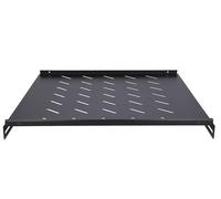Extralink 1U 600mm Nero | Ripiano fisso | 19", 602 x 472mm, per armadi con profondita di 800m NEW
