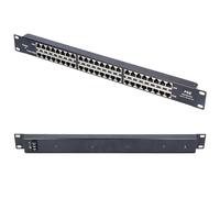 Extralink 24 porte Passive PoE Injector Adapter 10/100Mbps 12 ~ 48 V DC Rack 19"
