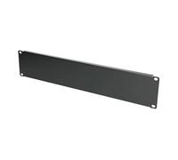 Extralink 2U 19", pannello frontale, nero, piastra di copertura per armadio di rete, server, alluminio di alta qualità, miglioramento delle prestazioni dei dispositivi