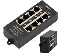 Extralink 4 porte | Iniettore PoE | 4x 100 Mb/s RJ45