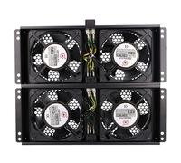 Extralink 4 WAY FAN UNIT WITH 2M EU PLUG Ventola di raffreddamento