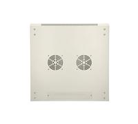 Extralink 9U 600x600 ASP Grigio | Armadio per montaggio su rack | fissaggio al muro, porta del metallo NEW