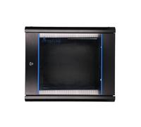 Extralink Armadio per montaggio su rack 9U 600x600 Nero montaggio a EX.3968
