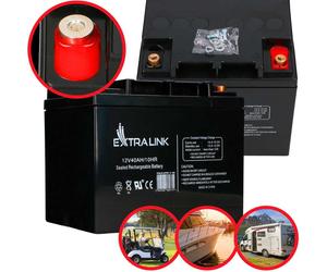 Extralink AGM 12V 40Ah | Accumulatore Batteria | senza manutenzione
