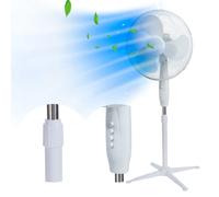 EXTRALINK BRYZA, ESF-40D-WH, STANDING FAN, 3 BLADES, 3 SPEED SETTINGS, WHITE