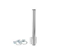 Extralink C400 | Staffa da balcone | 400 mm, con bulloni a U M8, acciaio, zincato