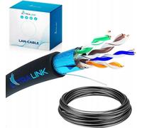 Extralink CAT5E FTP (F/UTP) Esterno | Cavo di rete twisted pair | 50M
