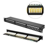 Extralink CAT6 STP V2 | Patchpanel | 24 porte