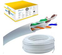 EXTRALINK Cavo Ethernet Interno 100M Cat6 U/UTP LAN AWG24 - 100% Rame Puro, Compatibile PoE, Fino a 1 Gbps, Guaina in PVC Flessibile, Facile da Installare per Reti Domestiche e Professionali
