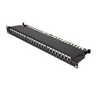 Extralink CAT6A STP | Patchpanel | 24 port