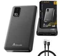 Extralink EPB-098B 10000mAh Nero | Powerbank | Power bank, USB-C