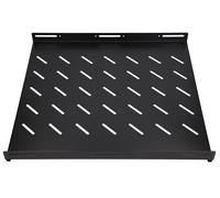 Extralink 1U 500mm Nero | Ripiano fisso | 19", 602 x 472mm, per armadi con profondita di 800m