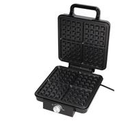 Extralink Home | Piastra per waffle | 2200W, Nera, 4 scomparti