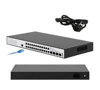 Extralink Hypnos | Switch | 24x RJ45 1000Mb/s, 4x SFP+, L3, gestito