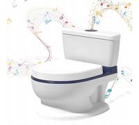 EXTRALINK INTELIGENTNY NOCNIK KIBELEK TOALETA DLA DZIECI Z MELODYJKĄ