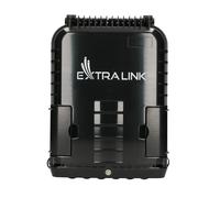Extralink Jennifer | Morsettiera fibra ottica | 16 core, nero, con connettore