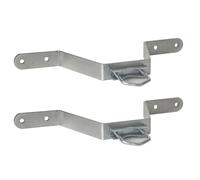 Extralink K150 | Supporto per palo | 150mm, con bulloni a U M8, acciaio, zincato