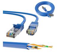 Extralink Kat.6A S/FTP 1m | LAN Patchcord | Coppia intrecciata in rame, 10Gbps