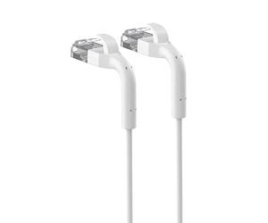 Extralink Kat.6A U/FTP 2m 1Gbps Bianco | Patchcord LAN | Rame Cavo di rete twisted pair, estremità piegata