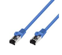 Extralink Kat.8.1 S/FTP 1m 40G Blu | Patchcord LAN | Rame Cavo di rete twisted pair