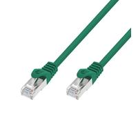 EXTRALINK LAN PATCHCORD CAT.7 S/FTP 20M 20G SHIELDED FOILED TWISTED PAIR BARE COPPER GREEN