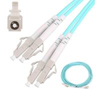 Cavo Patch Extralink LC/UPC a LC/UPC, Multimodale, OM3, Duplex, 3mm, 1m