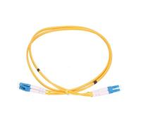 Extralink LC/UPC-LC/UPC § Patchcord § Single Mode, Duplex, G652D, PVC, 3mm, 1m