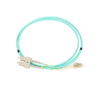 Cavo Patch Extralink LC/UPC-SC/UPC, Multimodale, OM3, Duplex, 3mm, 1m