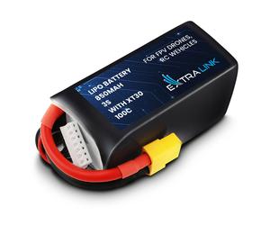 Extralink LiPo 3S 850mAh XT30 100C | Batteria per droni FPV RC | auto RC, aerei RC, veicoli RC telecomandati