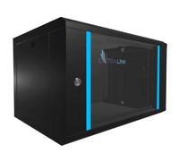 Extralink Lite 6U 530x400 Nero | Armadio rack | montato a parete, ripiano incluso
