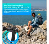 Extralink Massage Gun Pro, pistola massaggio muscolare, 6 testine, 30 Velocità, Touchscreen, massaggiatore muscolare, 3800giri/min, Potente ed Ergonomica, massaggiatore elettrico, pistola massaggi