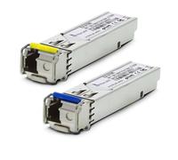 Extralink SFP 1.25G | Modulo SFP WDM | 1,25Gbps, 1310/1550nm, single mode, 3km, LC, DOM, coppia